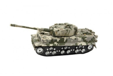 Teddies RC tank Tiger se zvukem a světlem