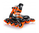 Spokey Hasbro Strive Kolečkové brusle, bílo-oranžové, vel. 28-32