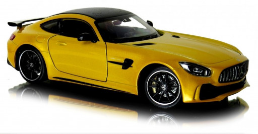 Welly Mercedes AMG GT-R Žlutý, 1:24