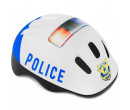 Spokey POLICE Dětská cyklistická přilba 44-48 cm