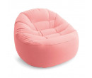 Intex 68590 Beanless Bag Chair Nafukovací křeslo, Růžové 112x104x74 cm