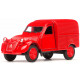 Welly Citroën 2CV Fourgonnette, red 1:34-39