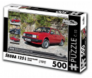 Puzzle č. 32, Škoda 125 L Pravostranné řízení (1989) 500 dílků