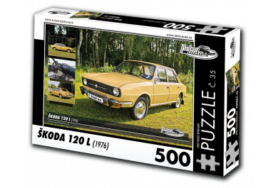 Puzzle č. 35, Škoda 120 L (1976) 500 dílků