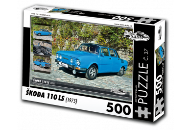 Puzzle č. 37, Škoda 110 LS (1975) 500 dílků