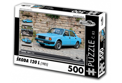 Puzzle č. 83, Škoda 120 L (1985) 500 dílků