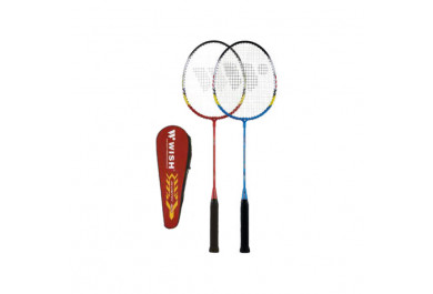 Badmintonový set Wish Alumtec 329K, Červená a modrá