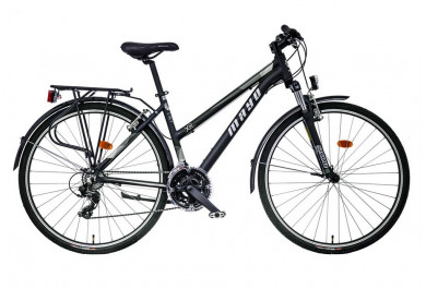Mayo XR Basic Trek Flat dámské trekové kolo 2025 černo-šedá