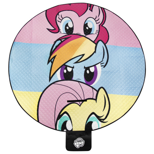 Spokey Hasbro Picnic Pikniková deka kulatá My Little Pony, průměr 150 cm