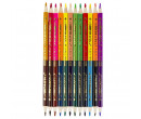 Easy Colours Trojhranné oboustranné pastelky, 12 ks - 24 barev