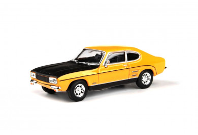 Cararama Ford Capri RS 1970 Yellow 1:43