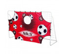 Nils BR240P Ocelová branka s panelem 240x150 cm
