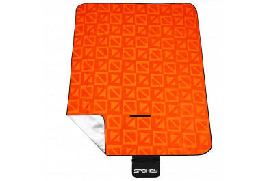 Spokey Picnic Apricote Pikniková deka s popruhem 150x180 cm