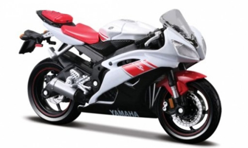 Maisto Yamaha R6 (2008), Bílá 1:18