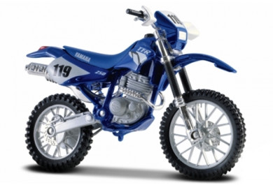 Maisto Yamaha TT-R 250, Modrá 1:18