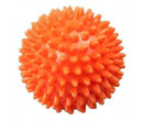 Masážní míč ježek 90 mm, Oranžový