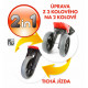 Odrážedlo FUNNY WHEELS Rider Sport červené 2v1