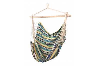 Houpací křeslo Sedco 15026B Zeleno-modré, 110 kg