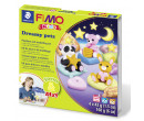 FIMO sada kids Form & Play Zasnění pejsci, 4 x 42g