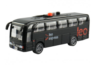 Made Autobus Leo Express s hlášením, 16cm