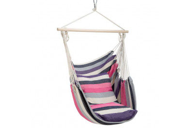 Brazilské křeslo NILS Camp NC3107, Růžové 100 kg