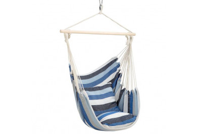 Brazilské křeslo NILS Camp NC3107, Modré 100 kg