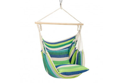 Nils Camp NC3107 Houpací křeslo, Zelené 100 kg