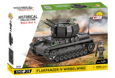 Cobi 2548 II WW Flakpanzer IV Wirbelwind, 1:29, 590 kostek