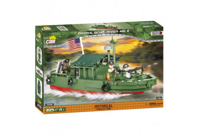 Cobi 2238 Vietnam War Patrol Boat River MK II, 1:35, 615 kostek