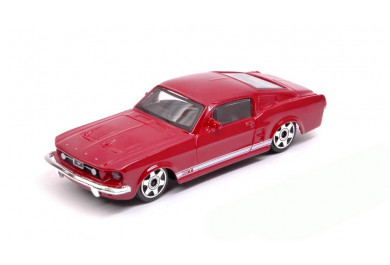 Bburago Ford Mustang GT (1967), Červený 1:43