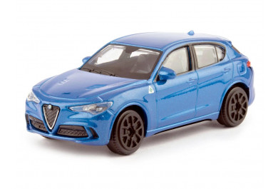 Alfa Romeo Stelvio, Street Fire Collezione Bburago, modrá 1:43
