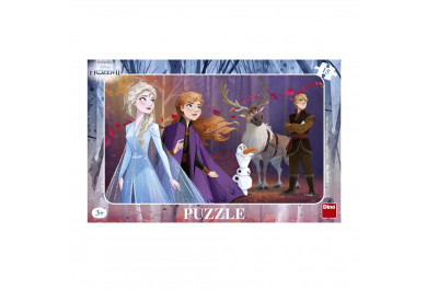 Dino deskové puzzle Frozen II. - 15 dílků