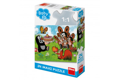 Dino Toys Maxi puzzle Krtek slaví narozeniny - 24XL dílků