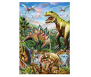 Dino Toys Maxi puzzle Svět dinosaurů NEON - 100XL dílků