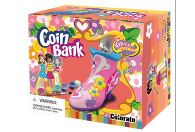 Colorato pokladnička střevíček, 10x5x9cm