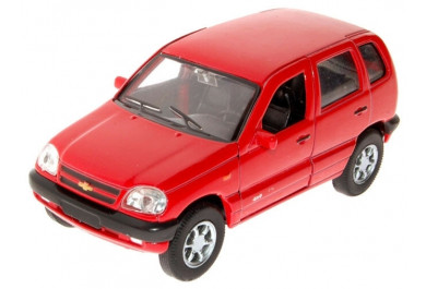 Welly Chevrolet Niva, Červený 1:34-39