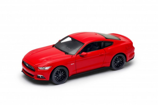 Welly Ford 2015 Mustang GT, červený 1:34-39