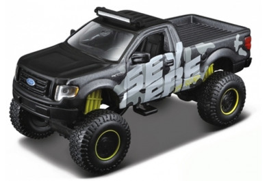 Maisto Ford F-150 XL 4x4 Rebels, Šedý 1:32/44