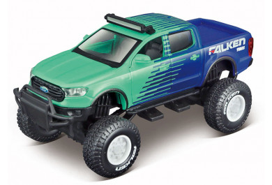 Maisto Ford Ranger 4x4 Rebels (2019), Modrý 1:32/44