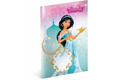 Školní sešit Princezny – Jasmine, A5, 40 listů, čtverečkovaný