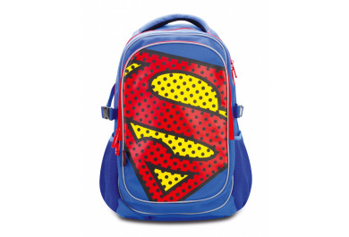 Školní batoh s pončem Superman – POP