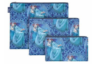 Set 3 taštiček Mucha Hyacinta