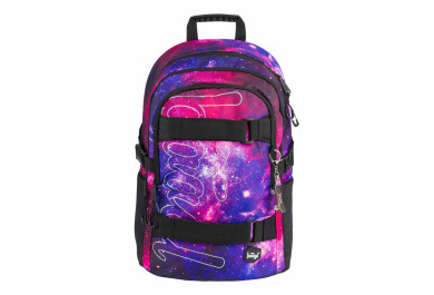 BAAGL Školní batoh Skate Galaxy