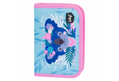 BAAGL Školní penál klasik dvě chlopně Koala