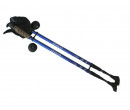 Sedco Trekové teleskopické hole Nordic Mt.Balenc, modré, 65-135 cm