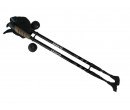 Sedco Trekové teleskopické hole Nordic Mt.Balenc, černé, 65-135 cm