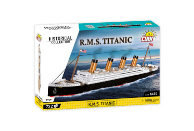 Cobi 1929 Titanic RMS, 722 kostek, 1:450