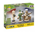 Cobi 2037 3 figurky s doplňky French Armed Forces, 30 kostek