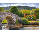 Castorland puzzle 1000 dílků - Dům u řeky (Wales)