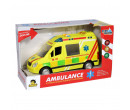 City Collection Sanitka na setrvačník, na baterie se světlem a zvukem, 21cm